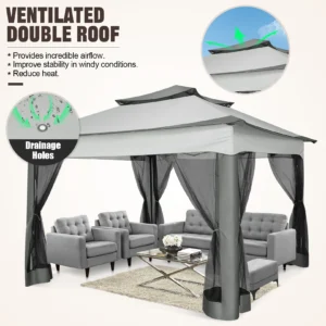 Pop Up Gazebo Pavilion Canopy Tent