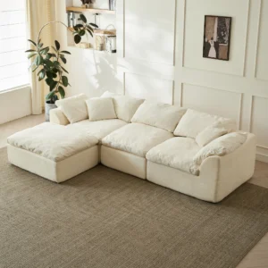109" Cloud L-Shaped Sectional Sofa
