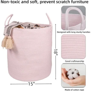 Large Woven Storage Bin