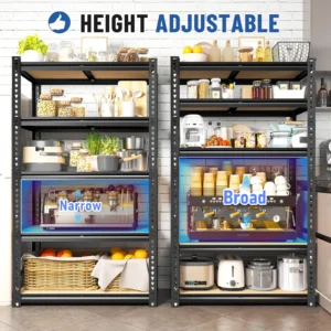 Heavy-Duty Metal Storage Shelves